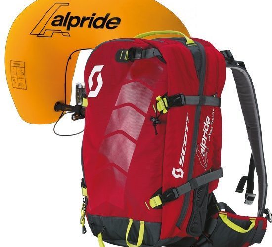 1. Scott Alpride Air Free AP 30 Avalanche Bag 2364981010 78098 red