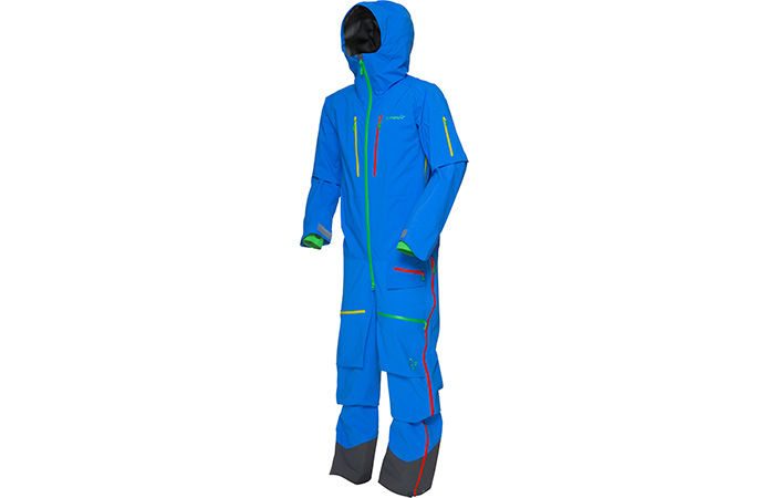 Norrona Lofoten One piece Blue Side