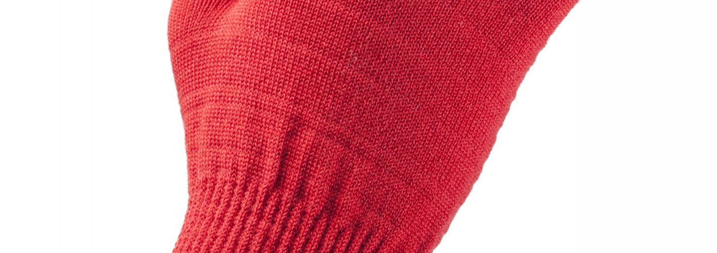 Merino Gloves Red