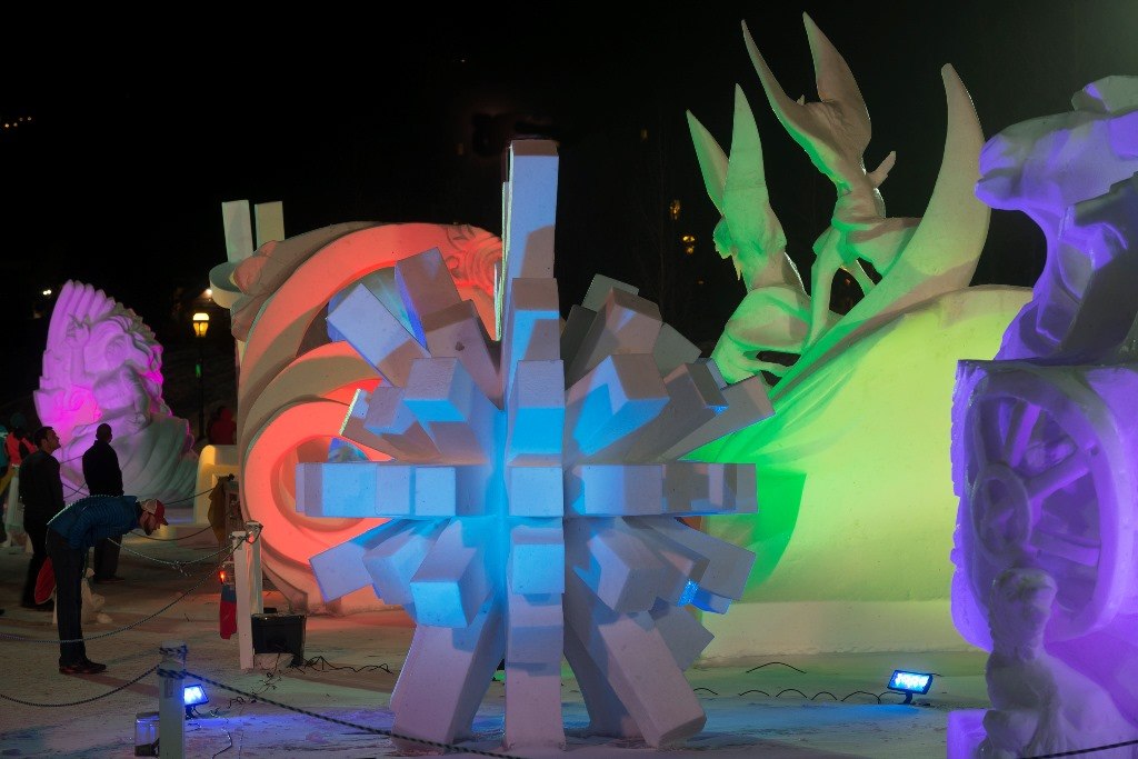 International Snow Sculpture Championships. Image Courtesy of Breckenridge Tourism Office