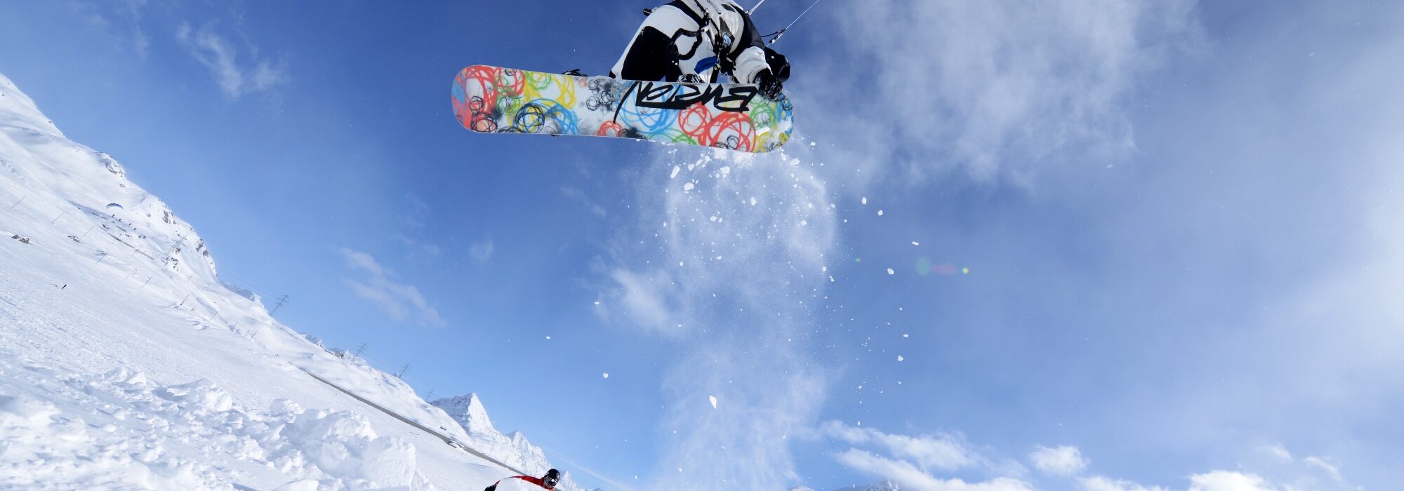 Learn How To Kite Ski in St Moritz 3