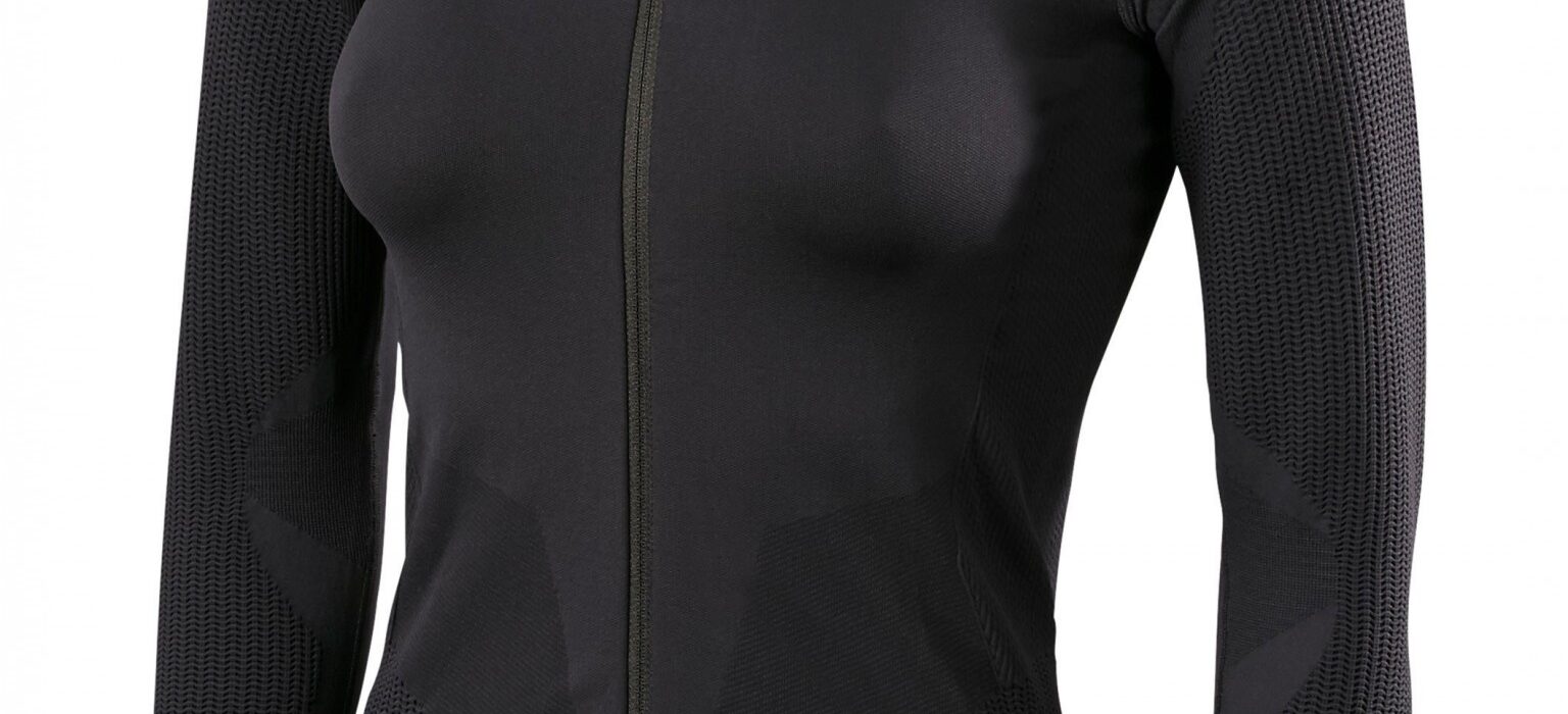Falke Performance Thermal Zip Top Womens Black 36472 3000 5172