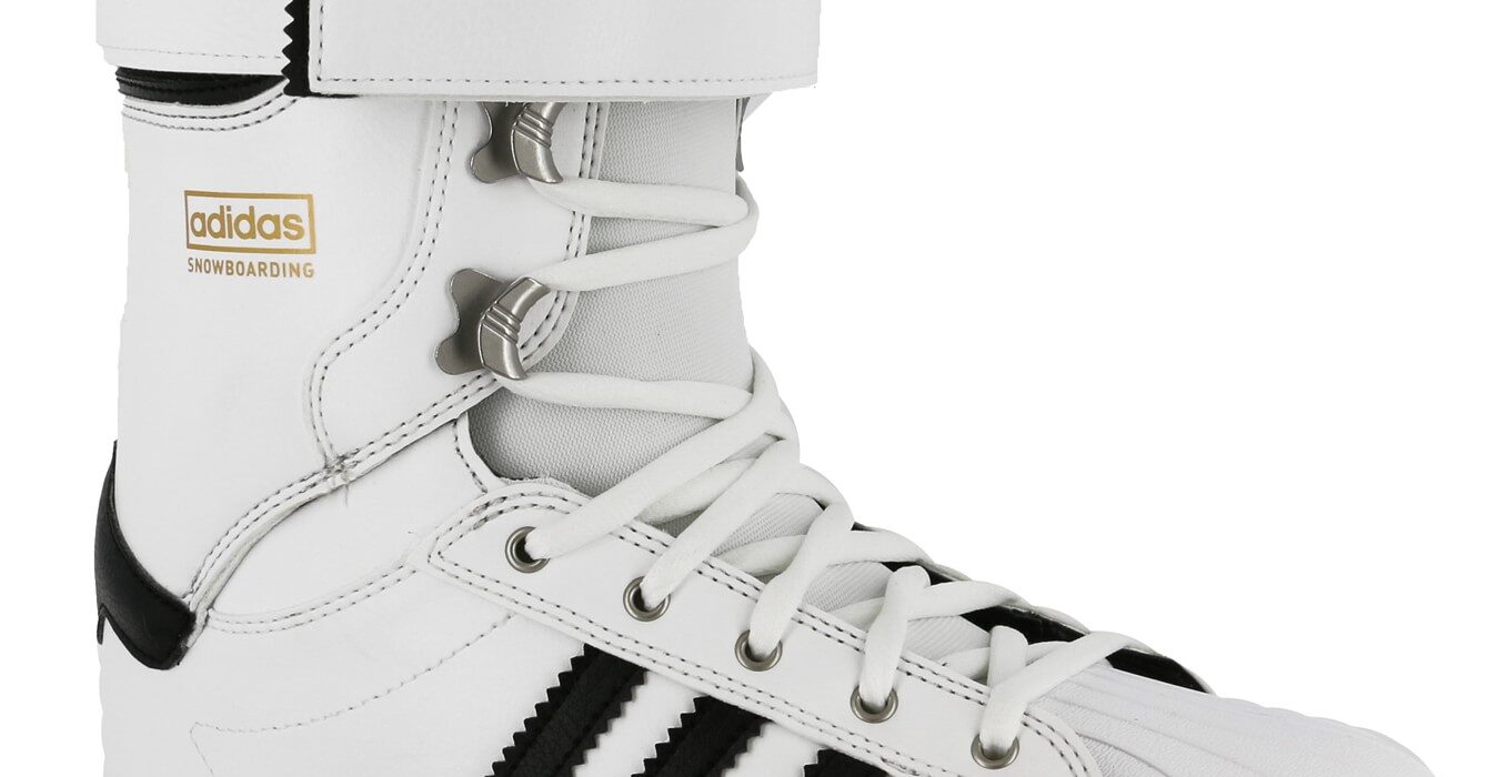 adidas superstar snowboard boots white black gold