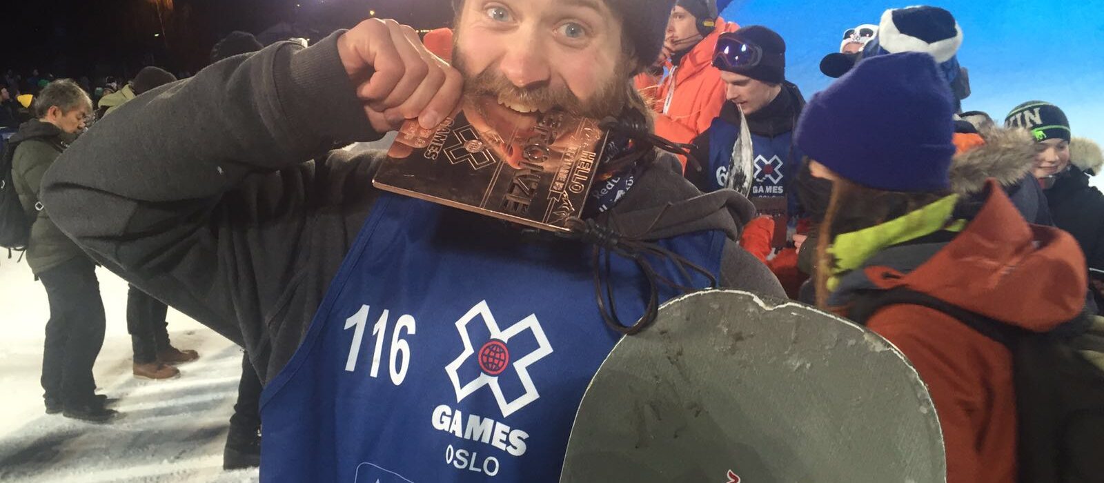 Billy Morgan bronze X Games Oslo