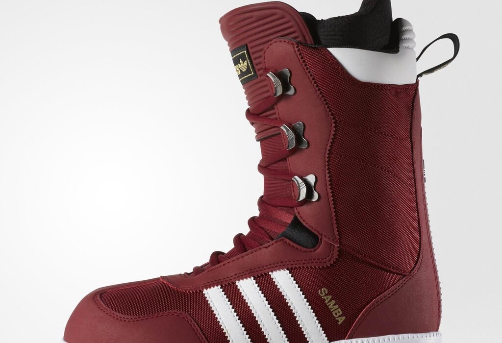 adidas the samba boot burgundy
