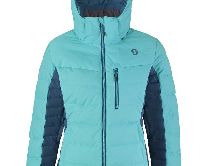 Scott terrain womens down jacket blue