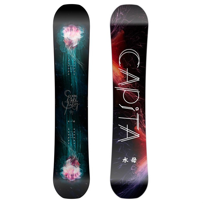 capita space metal fantasy snowboard women s 2017 141