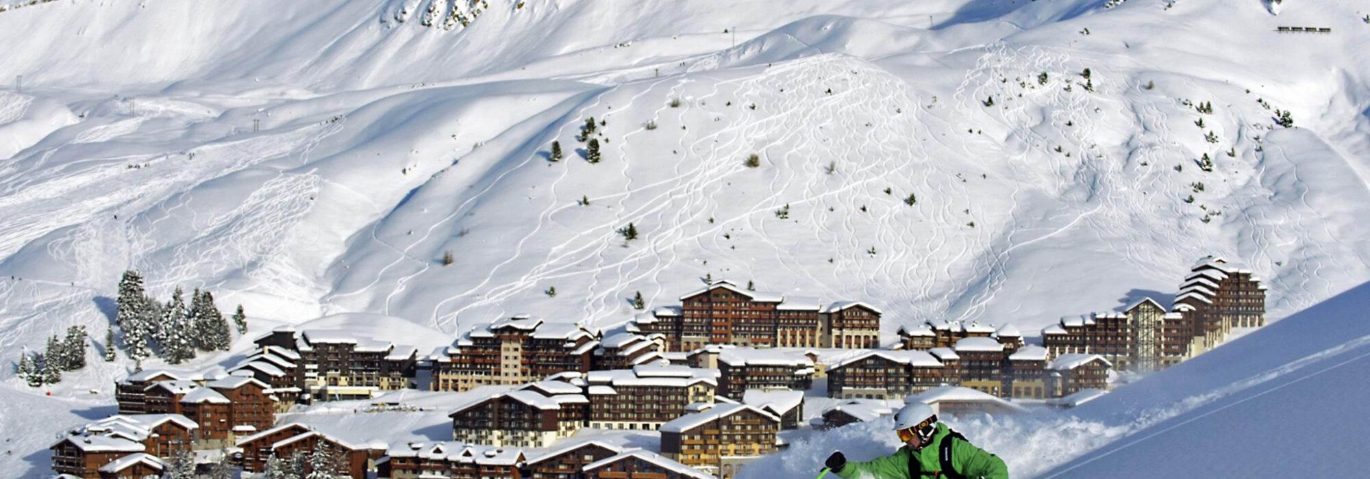 6 Day Pass Prices Creep Towards €300 For French Super Regions CREDIT La Plagne P Royer 3