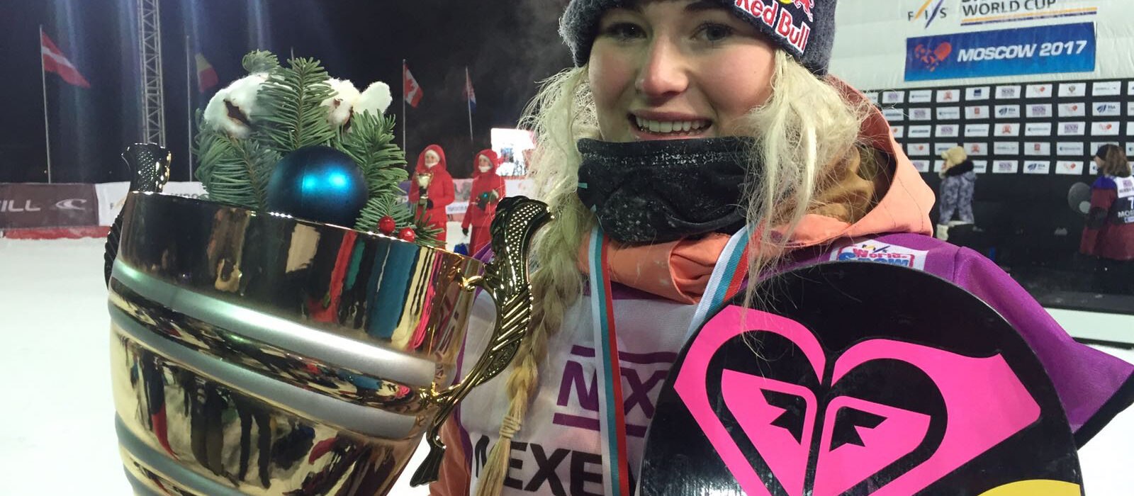 Katie Ormerod wins Moscow Big Air World Cup January 2017