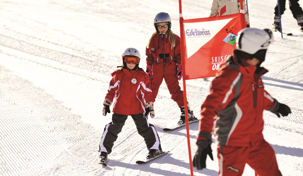 learning to ski