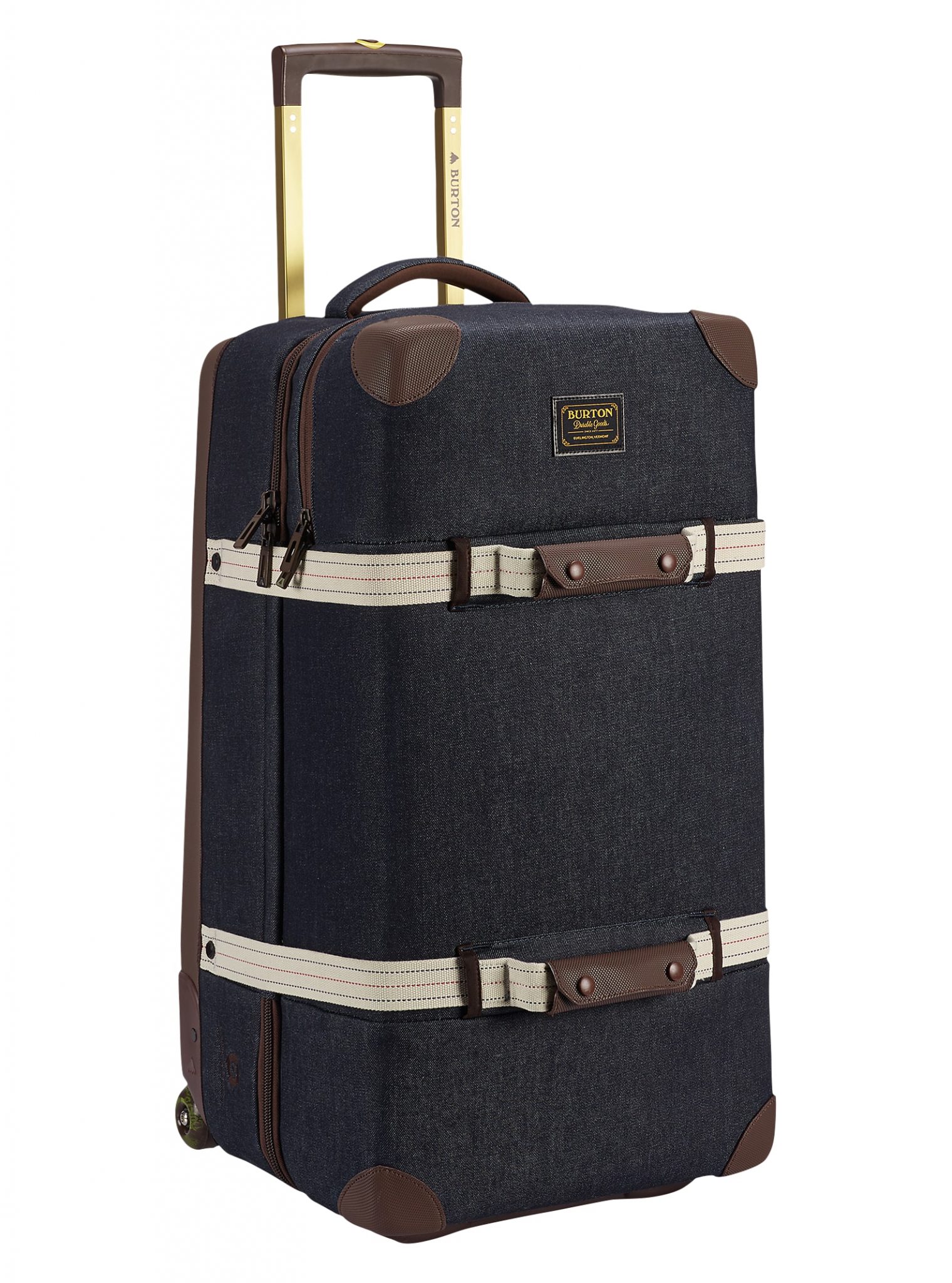 Burton Wheelie Double Deck Denim Ski Bag Review - InTheSnow