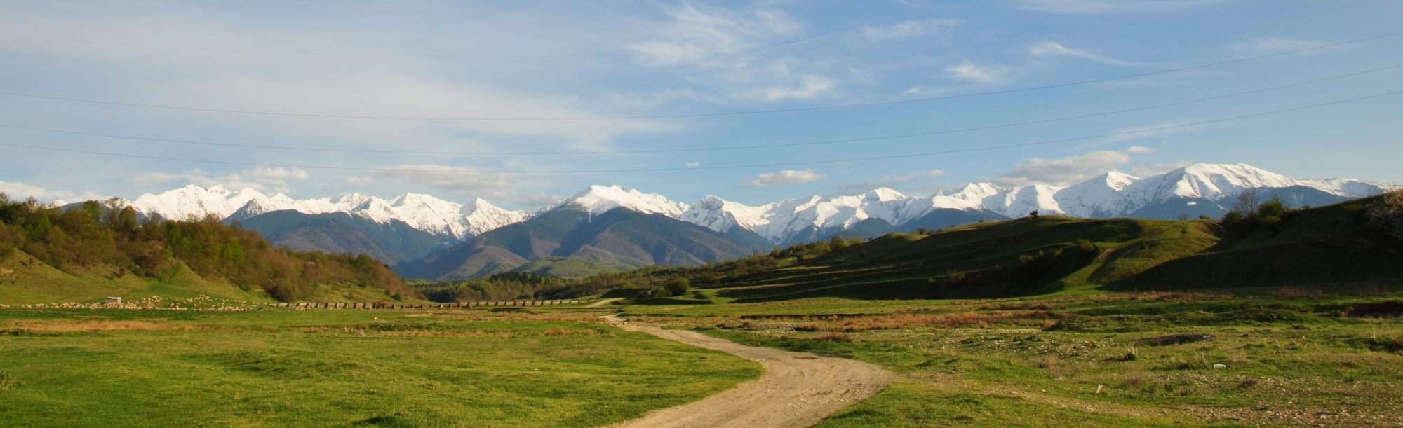 Făgăraș Mountains Romania   View from Sărata 02