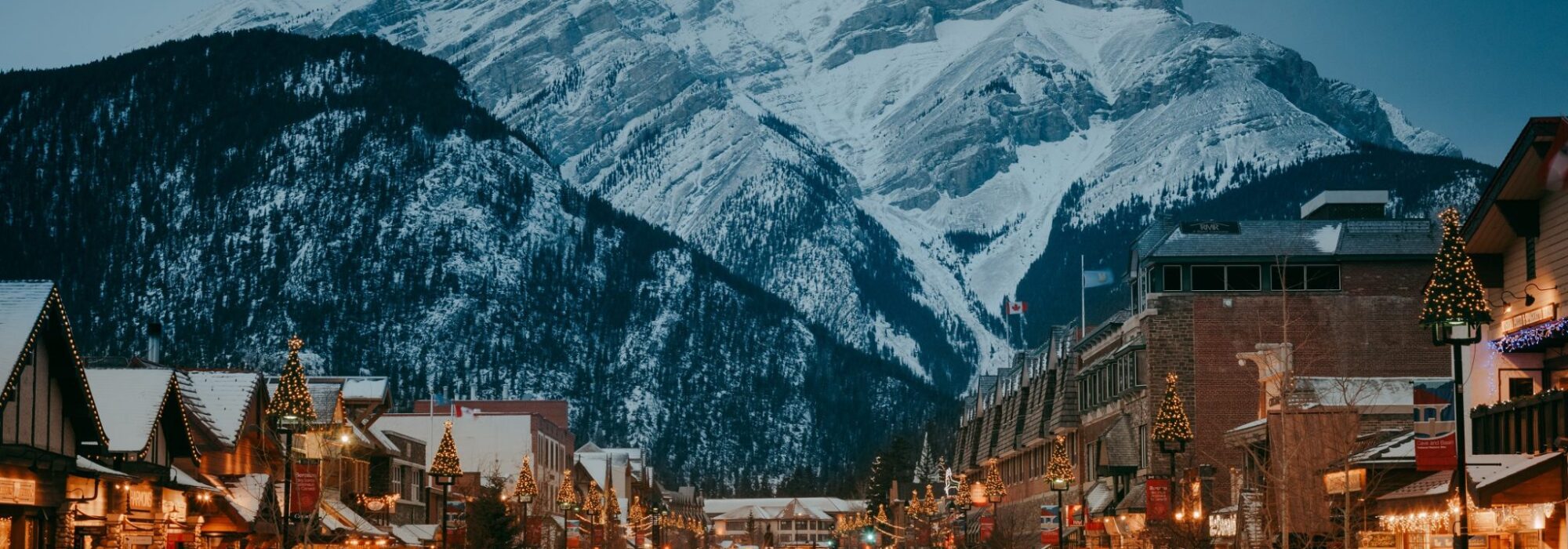 Christmas Banff Avenue Célestine Aerden 1