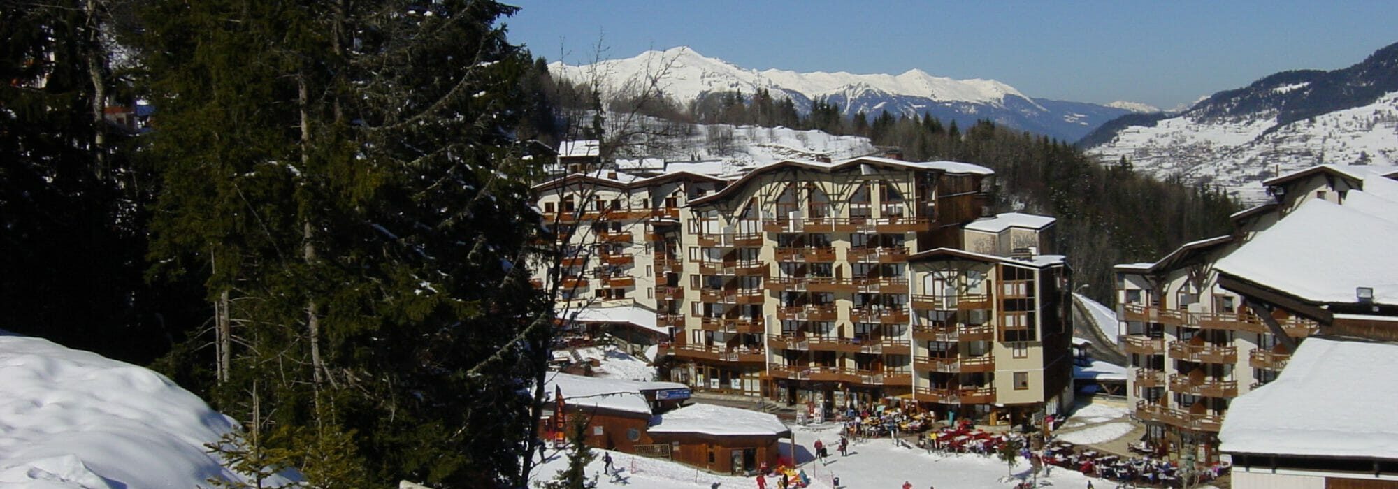 La Tania Village from Chalet Christine
