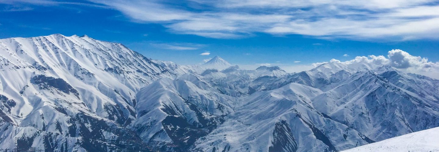 Stunning views of Mount Damavand Iran