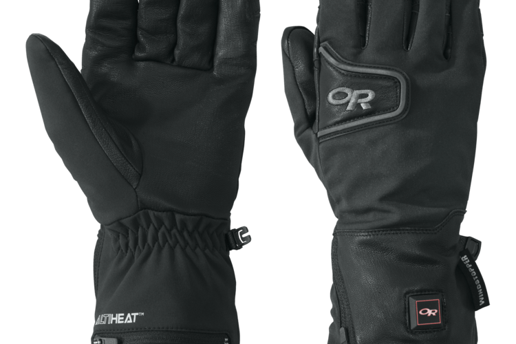Outdoor Research Stormtracker Heated Gloves pair