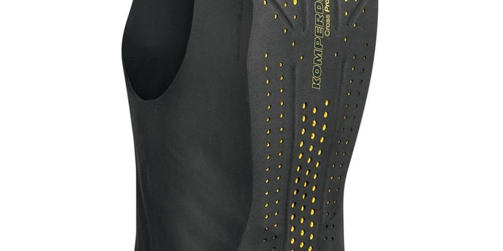 komperdell air vest mens back protector grey yellow p15382 20046 image