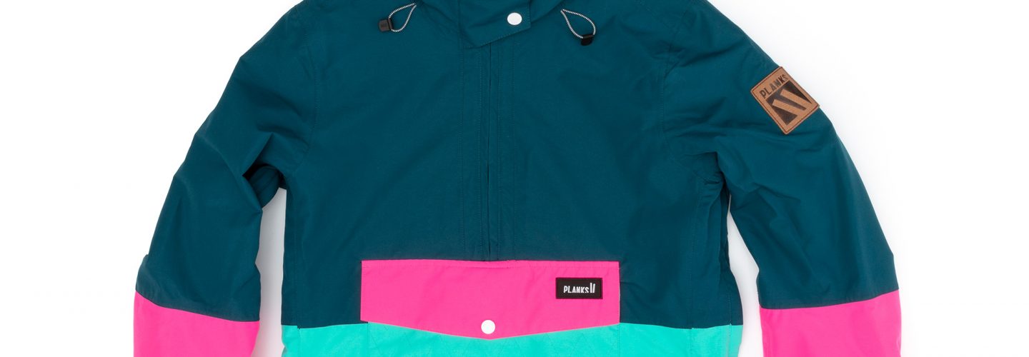 Planks Womens Overstoke Anorak Jacket Teal 19 20 1