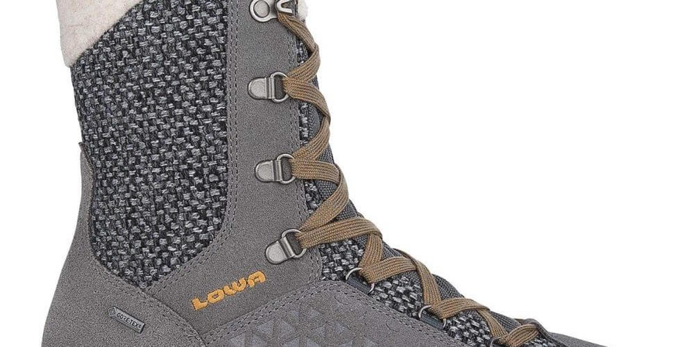 lowa barina ii gtx womens walking boots grey honey