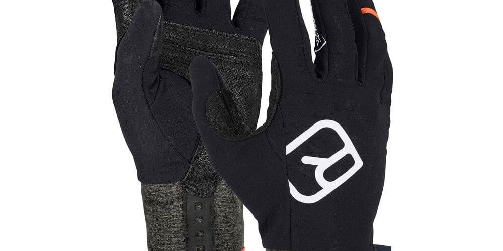ortovox tour light glove men black raven