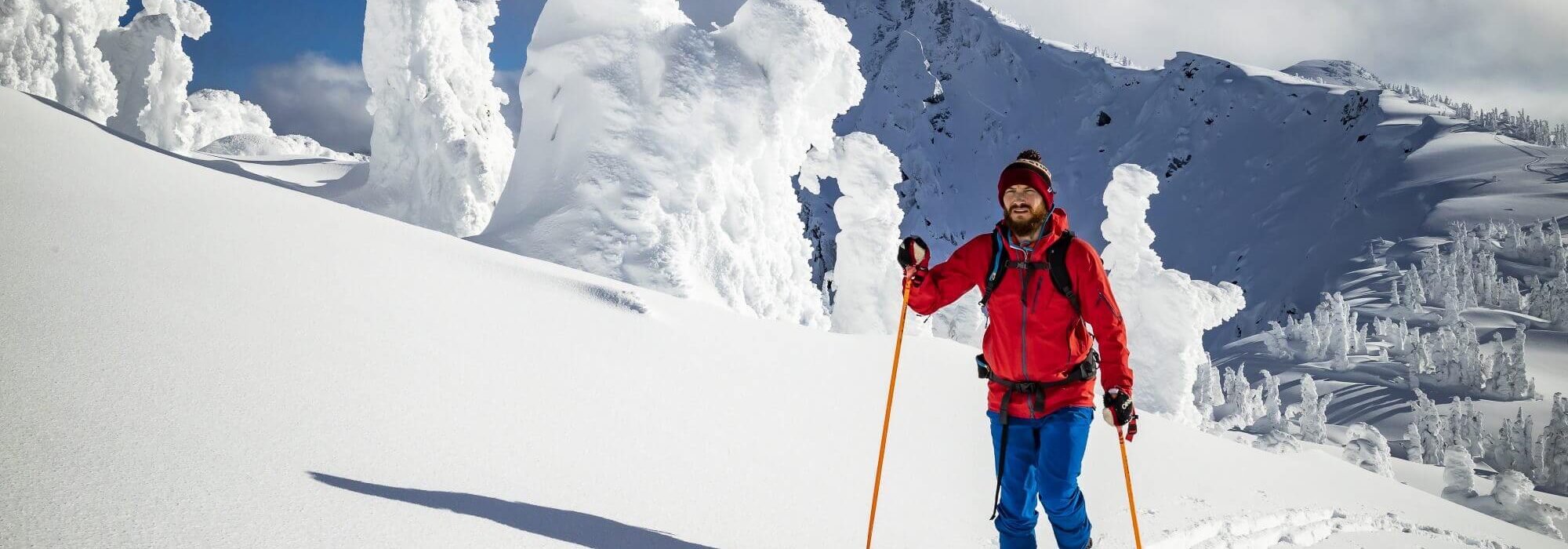 Cameron Hall Revelstoke Ski Touring captured by Hywel Williams