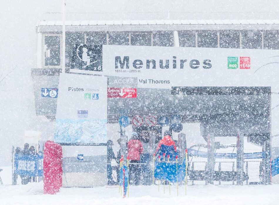 Les Menuires 31st March crop
