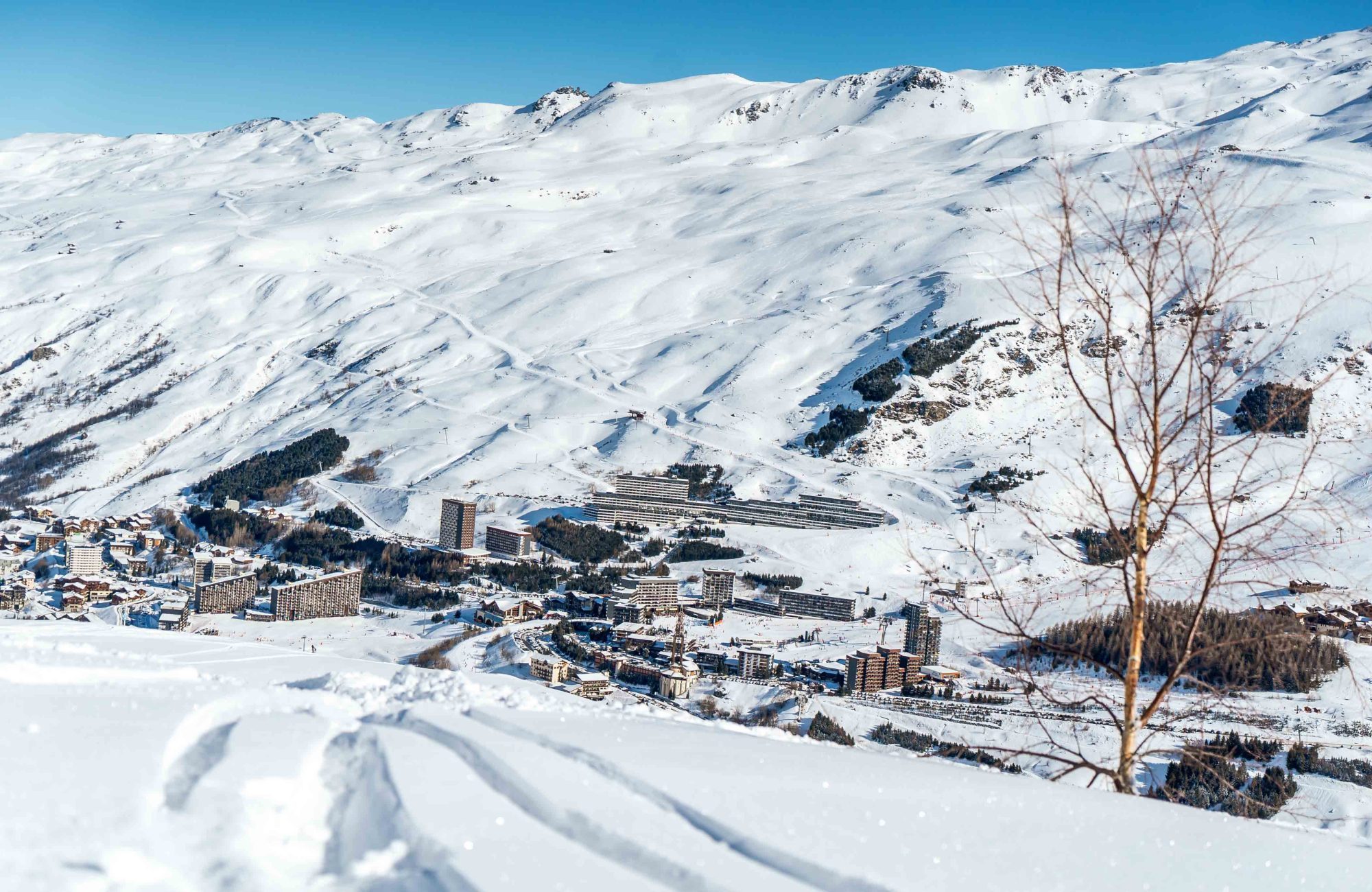 Les Menuires ski resort, home to this 3 Valleys ski deal