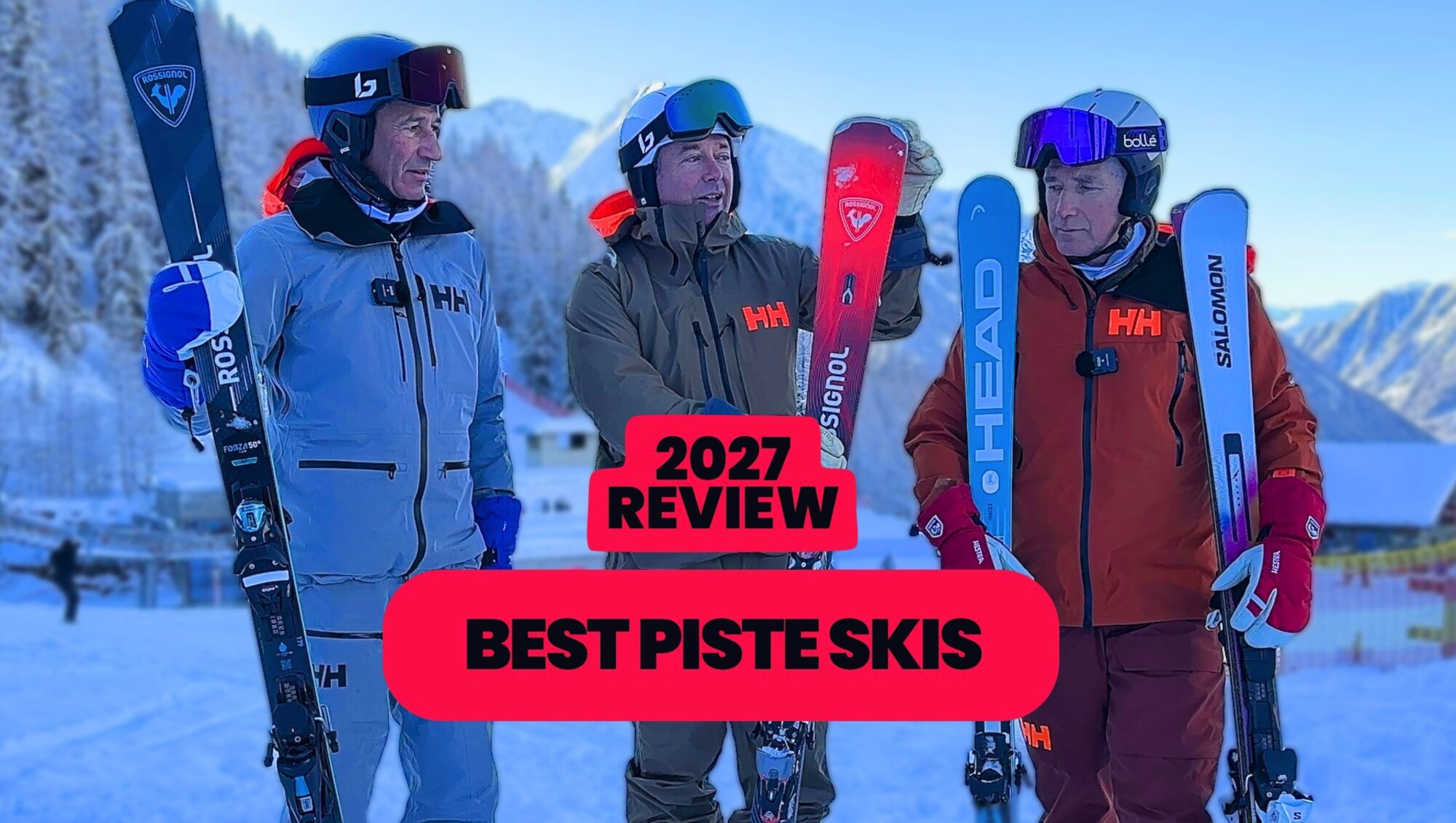Best Men's Piste Skis 2026/27 ski test