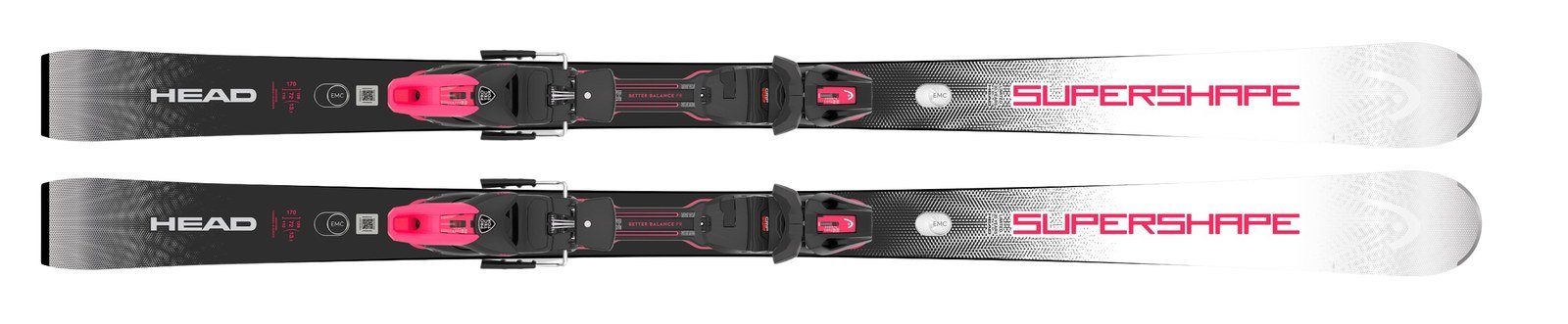 HEAD Supershape Limited 20th anniversary skis with Protector bindings