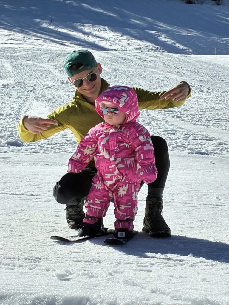 Three Generations In The Snow